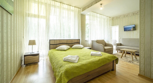 Двухместный номер Deluxe с балконом Санаторий «Ayurveda Palace Jurmala»
