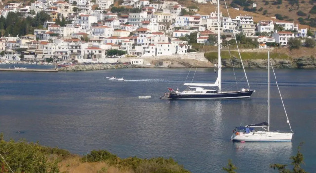 Студия с видом на море Elpida Andros