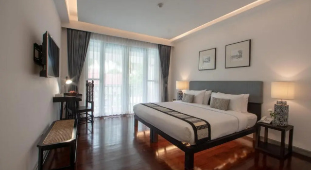 Двухместный номер Standard с видом на бассейн Souphattra Hotel Luang Prabang