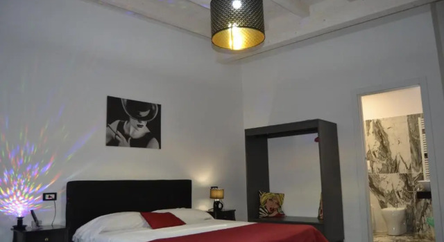 Четырёхместный номер Standard с видом на сад Garda Relais Luna Blu