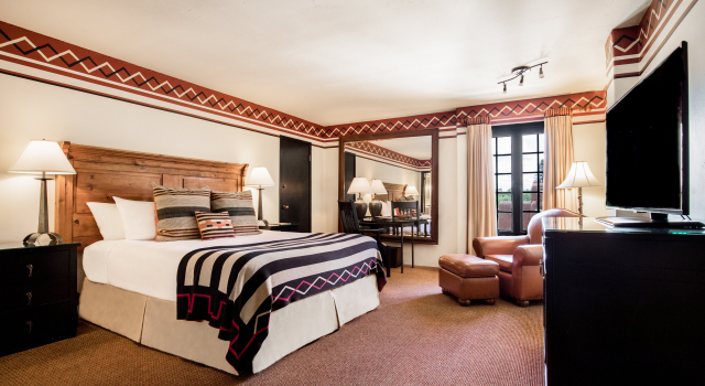 Inn & Spa at Loretto, Забронировать Курортный отель Санта-Фе Нью-Мексико