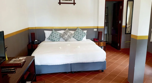 Номер Deluxe с балконом Sanctuary Hotel Luang Prabang
