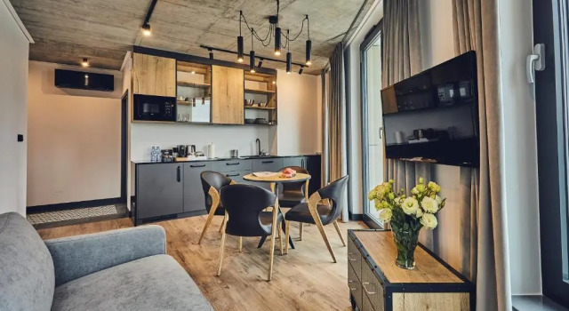 Люкс с видом на реку The Bridge Suites Hotel