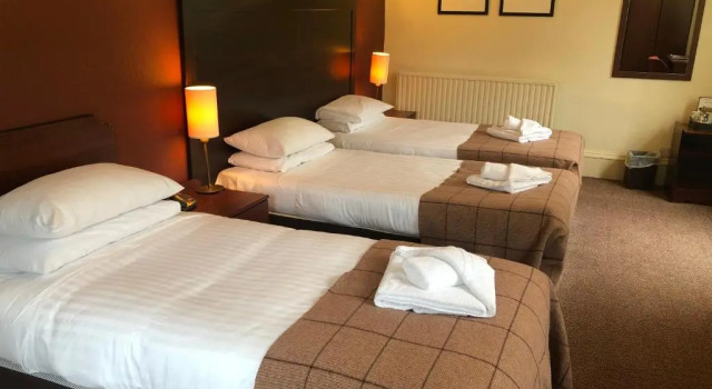 Трёхместный номер Standard с видом на сад Ben Wyvis Hotel
