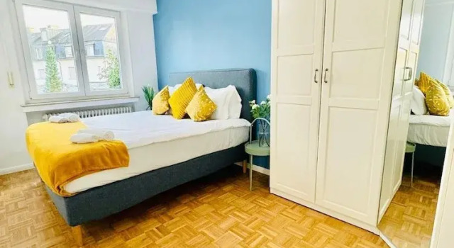 Elegant one bedroom w private terrace, Забронировать Апартаменты/квартира Люксембург Люксембург, рядом с National Theatre Luxembourg