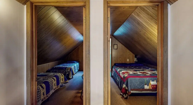 Deck & Mtn Views! Family A-frame Cabin Near Stream