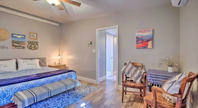 Luxe Route 66 Getaway w/ A/C in Downtown Williams!