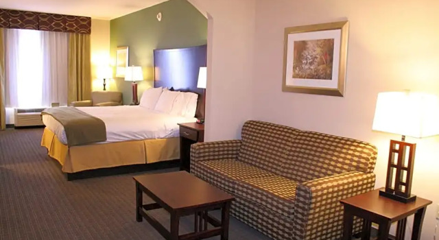 Люкс Standard Holiday Inn Express Pratt by IHG