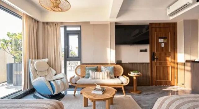 Двухместный люкс Premier Hanyun Boutique Homestay (Chaozhou Ancient City Paifang Street)