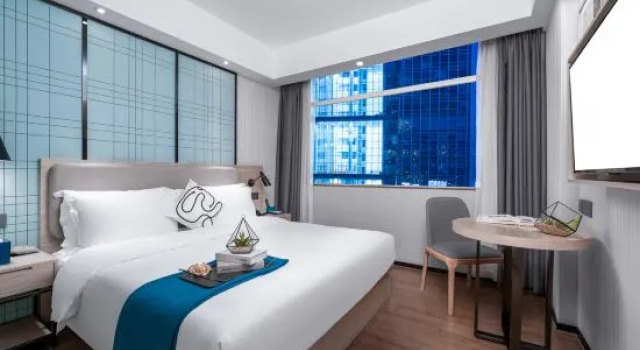 Двухместный номер Standard Borrman Hotel Guangzhou Beijing Road Pedestrian Street Donghu Metro
