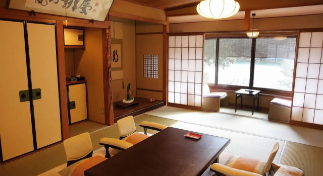 Люкс с видом на реку Arashiyama Benkei