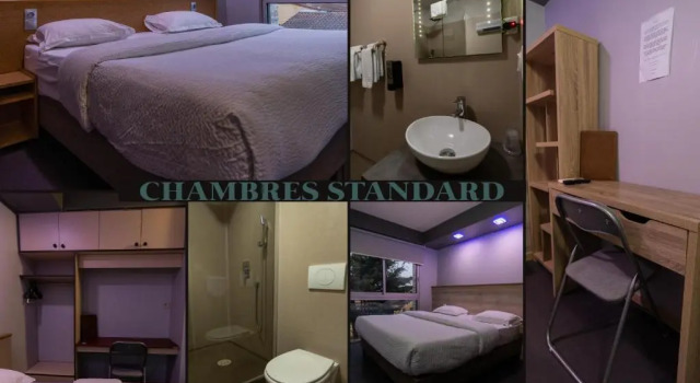 Standard- dobbelt værelse Hôtel Rocade