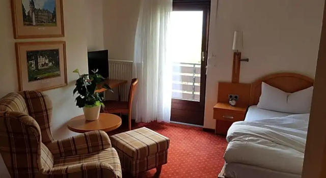 Номер Standard с балконом Berghof Hotel