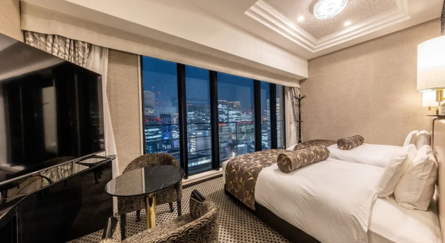 Двухместный номер Top Floor Deluxe APA Hotel & Resort Osaka Umeda Eki Tower
