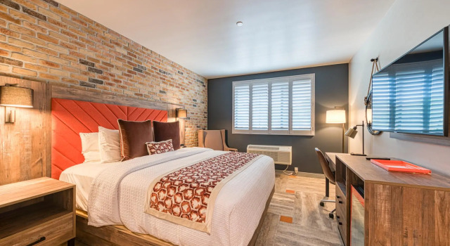 Номер Deluxe Hotel Lexen Newhall & Santa Clarita - Near Six Flags Magic Mountain