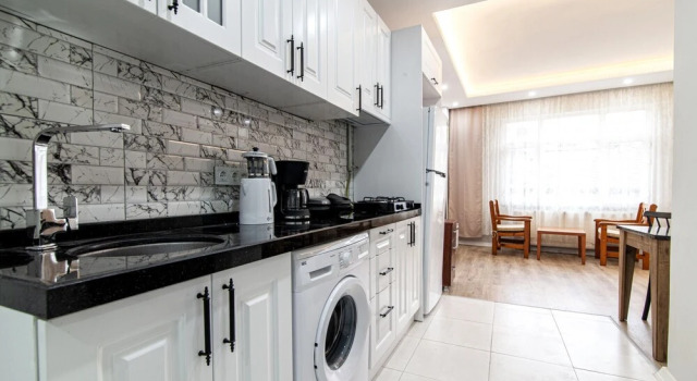 Modern Flat Close to Osmanbey Metro Station, Boek Appartement Enek Istanbul