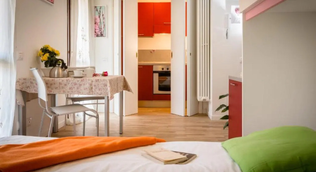 Студия Residence Rta La Rosa delle Dolomiti
