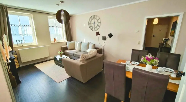 Семейные апартаменты с 2 комнатами City-Apartments Mühlhausen