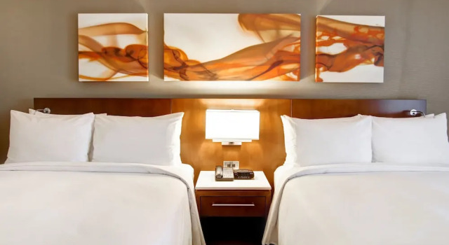 Четырёхместный номер Standard с балконом Hilton Mississauga/Meadowvale