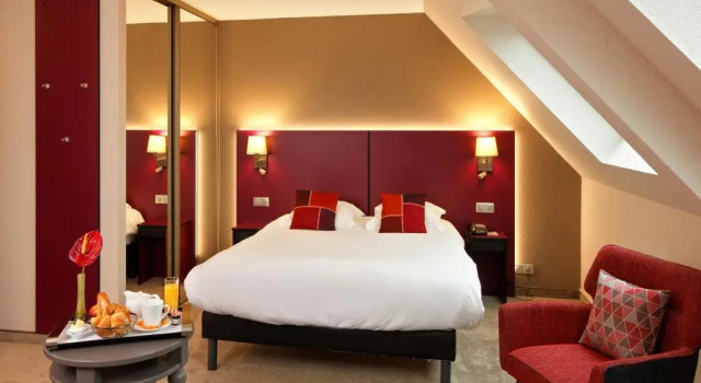 Standard quadruple chambre Hotel Restaurant Crystal
