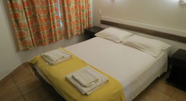 Апартаменты с 2 комнатами с балконом и с частичным видом на море Residencial Vila do Sol, Apartamentos com pé na areia