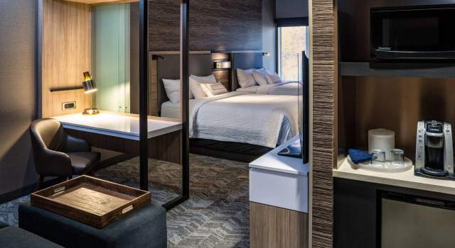 Четырёхместный люкс SpringHill Suites by Marriott Springdale Zion National Park