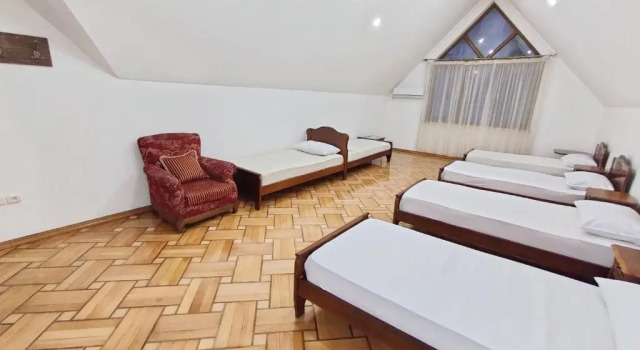Кровать в общем номере Batumi Sun Hostel