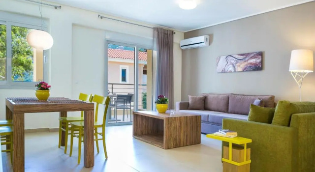 Вилла Deluxe Kefalonia Apartment Apartment Leyland 1 Bedroom Pool And Sea View