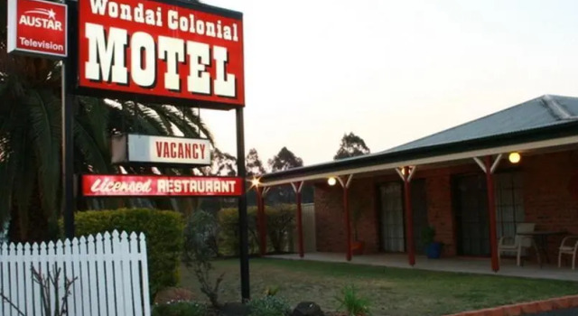 Wondai Colonial Motel & Ivorys Restaurant, Buchen Sie Motel Wondai Queensland