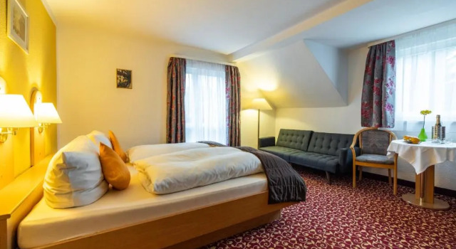 Standard double chambre avec balcon Pension & Café Abendröte