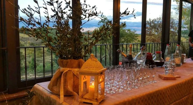 Семейный номер Standard с балконом и с красивым видом из окна Agriturismo Villa Ilangi