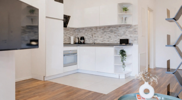 Апартаменты Deluxe c 1 комнатой с балконом Eco Smart Apartments Erlangen