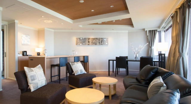 Трёхместный люкс Hotel Shiki Utsubo Park