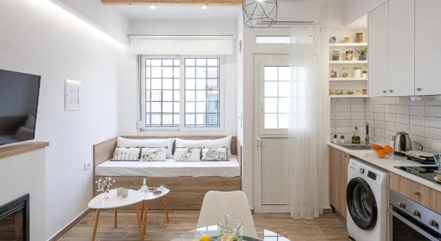 Апартаменты c 1 комнатой Cozy studio in Dafnes near to Heraklion
