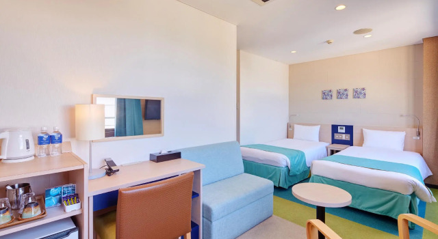 Двухместный номер Compact Hotel Yugaf Inn Okinawa