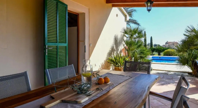 ☆Gehobene Finca - Pool Traumgarten Pizzaofen A/C☆, Rezerwuj Hotel Hotele w Majorka z basenem, Basen