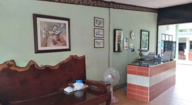 Кровать в общем номере Baan Plubpla Resort