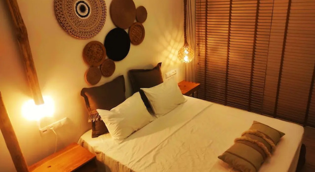 Люкс Цокольный этаж с балконом и с видом на море Karystion Hotel