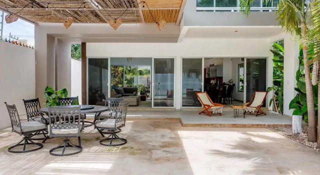 Коттедж Comfort Casa AGUA 3 Hab con alberca en el jardín