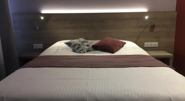 Standard Doppel Zimmer mit Gartenblick LHôtel des Bords de Lill