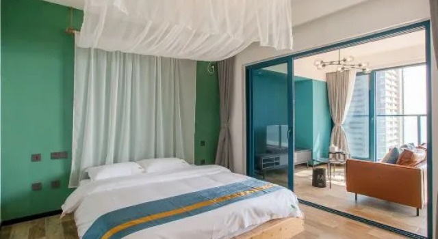 Люкс Huidong Vanke Shuangyue Bay Panhai Yinyue Vacation Apartment
