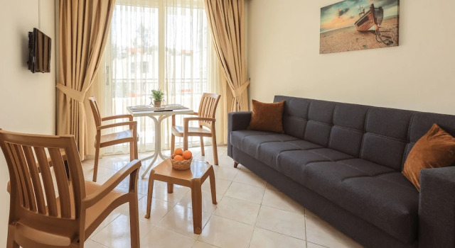Апартаменты c 1 комнатой с балконом Marmaris Liman Apart