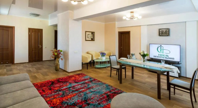Апартаменты Luxury с 2 комнатами с красивым видом из окна Centralny Hotel