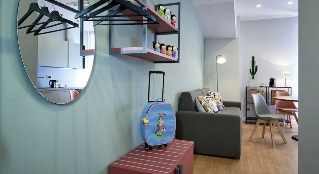 Семейный полулюкс с балконом Residence Leopoldo