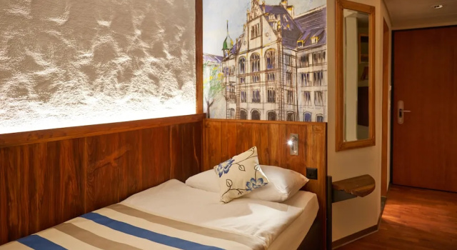 Одноместный номер Standard с видом на город Hotel Adler Zürich