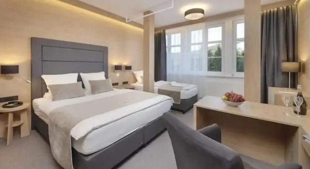 Трёхместный номер Superior с видом на окрестности Hotel Sněžka