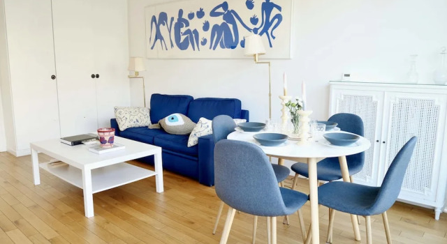 Deauville Plage - Balcon Vue Mer Ville Pied, Забронировать Апартаменты/квартира Довиль 