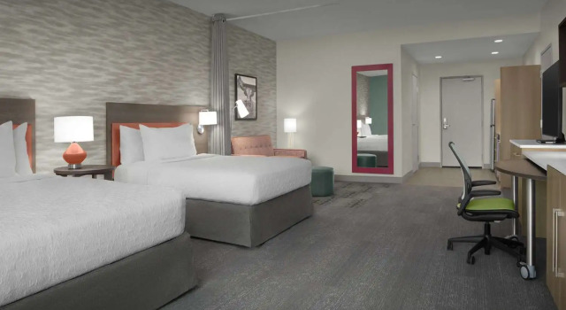Двухместный люкс Home2 Suites By Hilton Georgetown Austin North