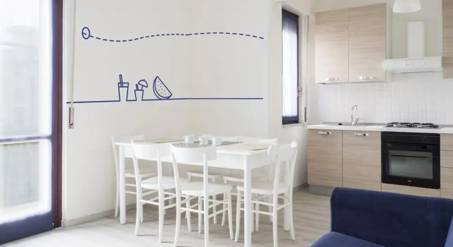 Апартаменты Superior c 1 комнатой с балконом и с видом на сад Residence Holidays