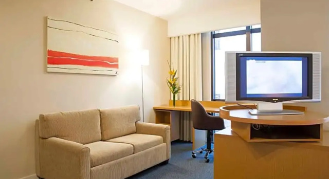 Номер Superior с красивым видом из окна Intercity Porto Alegre Praia de Belas